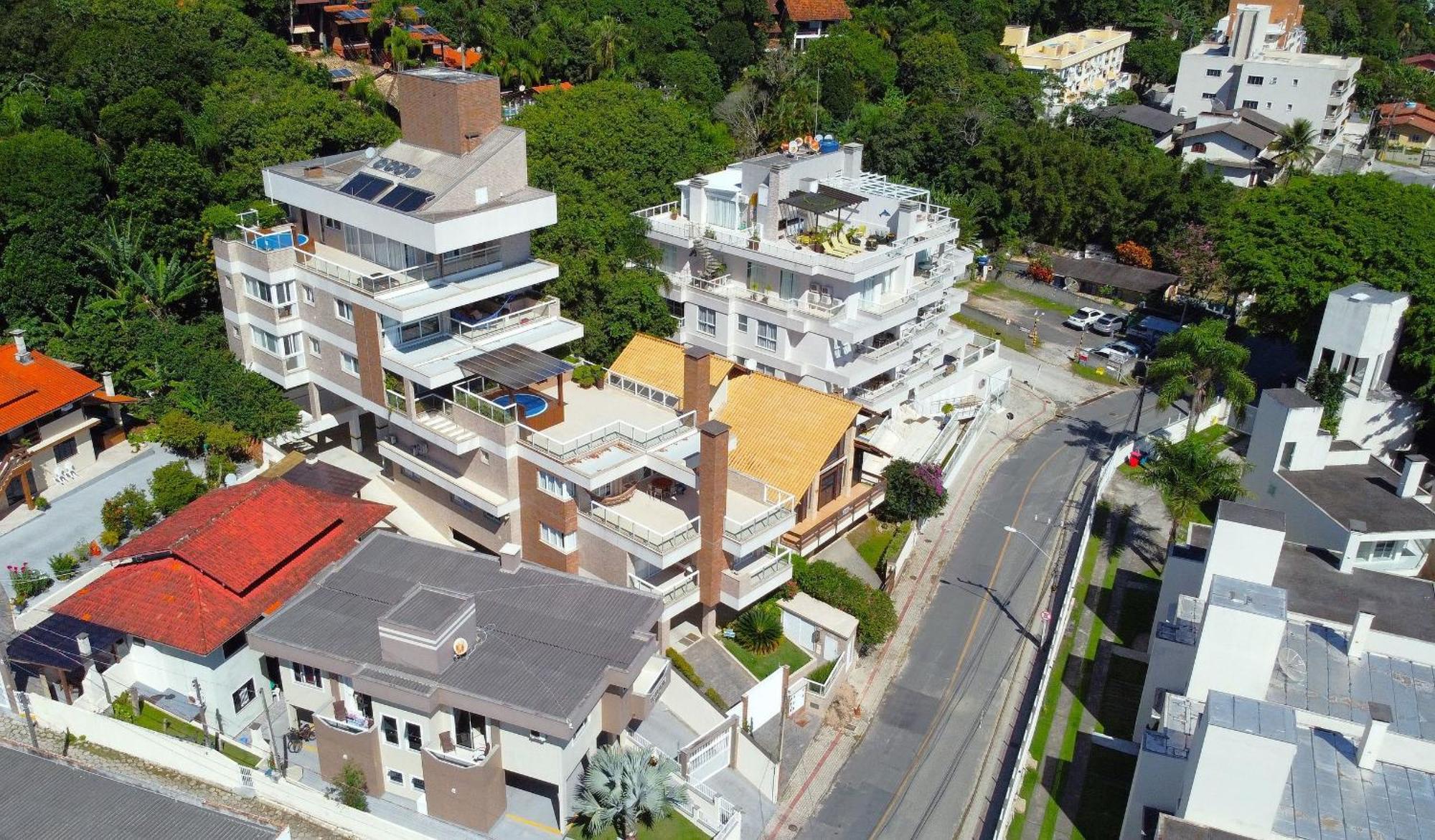 1079 - Apartamento Com Vista Para O Mar Em Bombinhas Esterno foto